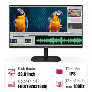 Màn hình AOC IPS 24B2H2 23.8-inch 100Hz#1