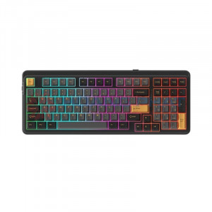 Bàn phím cơ DareU EK98 Pro Triple Mode Black Golden Dream switch#1
