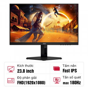 Màn hình AOC IPS 24G4E 23.8-inch 180Hz#1