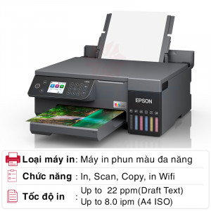 Máy in phun màu Epson đa năng L8100#1