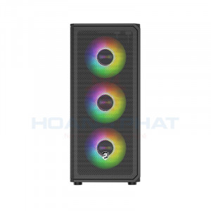 Vỏ Case Vitra CERES V309 BLACK 3FAN RGB (ATX/Màu Đen) (KT)#6