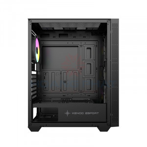 Vỏ Case Kenoo ESPORT AFT240 - 3F Black (kèm 3 Fan)#4