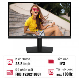 Màn hình AOC IPS 24B15H2/71 23.8-inch 100Hz#1