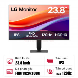 Màn hình LG 24U411A-B 23.8-inch IPS 120Hz#1