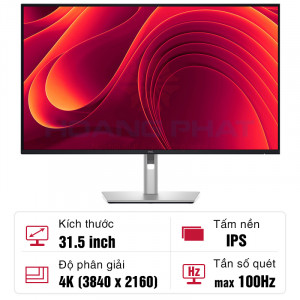 Màn hình Dell Pro 32 Plus 4K P3225QE 31.5-inch IPS 4K 100Hz#1