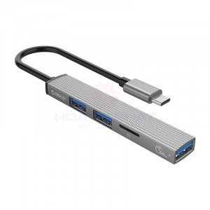 Bộ chia cổng USB Type-C ra 4 cổng USB ORICO 3.0, 2.0 (AH-12F-GY-BP)#1