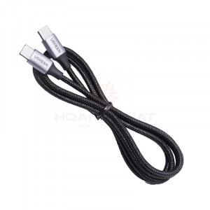 Cáp sạc nhanh 60W USB Type-C to Type-C dài 2M bọc nylon Ugreen 50152#2