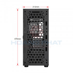Vỏ Case Kenoo ESPORT EM700 - 3F Mesh Black ( 3Fan Rainbow)#3