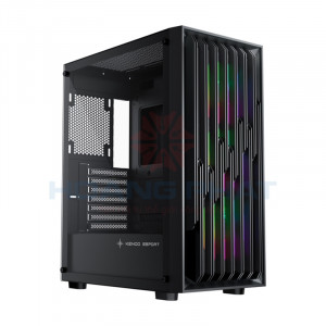 Vỏ Case Kenoo ESPORT EM730 - 3F Mesh Black ( 3Fan Rainbow)#1