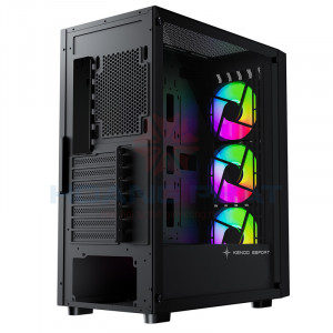 Vỏ Case Kenoo ESPORT EM730 - 3F Mesh Black ( 3Fan Rainbow)#3