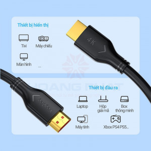 Cáp HDMI 1.5M VegGieg V-H107 (chuẩn 2.0)#3
