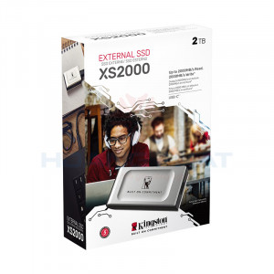 SSD cắm ngoài Kingston XS2000 2TB (USB 3.2 Gen 2x2 / 2,000MB/s read, 2,000MB/s write) (SXS2000/2000GA)#3