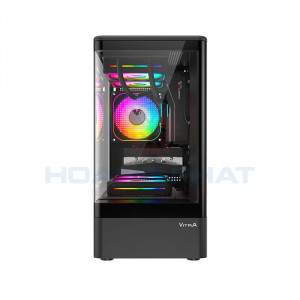 Vỏ Case Vitra Cruise Aurora M5 Black ( kèm 3 fan ARGB )#3