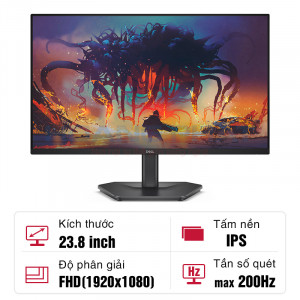 Màn hình Dell SE2425HG 23.8-inch IPS 200Hz