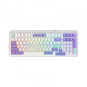 Bàn phím cơ DareU EK98 Pro Triple Mode Mystic Violet Dream switch