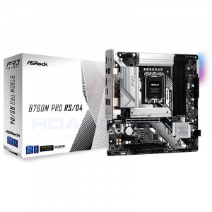 Main Asrock B760M Pro RS/D4, SK1700