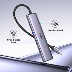 Bộ chuyển đổi Ugreen 15495 USB Type C to HDMI, USB 2.0, USB 3.0 hỗ trợ sạc PD 100W#3