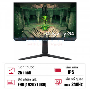 Màn hình Samsung Odyssey G4 G40B 25-inch 240Hz IPS#1