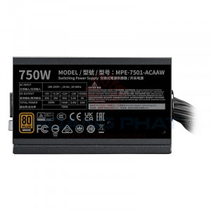 Nguồn Cooler Master MWE BRONZE V3 230V 750W A/EU Cable (80 Plus Bronze/ ATX/ Đen)#4