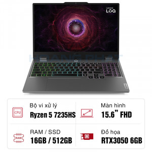 Lenovo LOQ Gaming 15ARP9 (83JC00LVVN)
