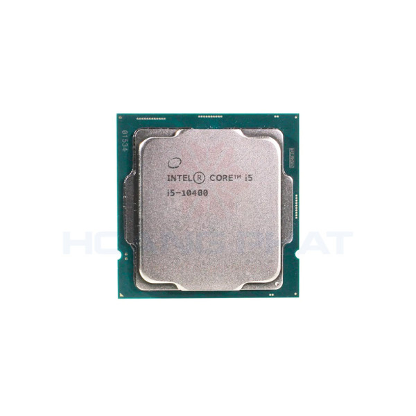 CPU Intel Core i5-10400 (Intel LGA1200 - 6 Core - 12 Thread - Upto 4.3Ghz - Cache 12MB) Tray không fan