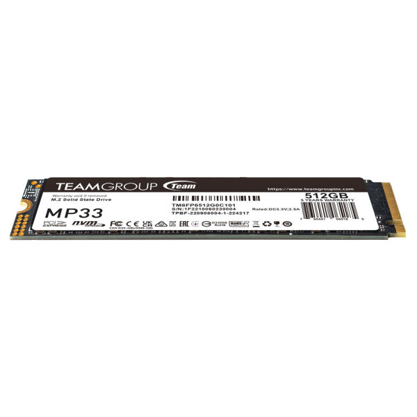 SSD TEAMGROUP 512GB MP33 M.2 PCIe Gen 3x4#4