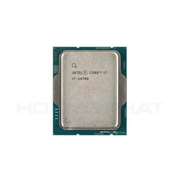 CPU Intel Core i7-14700 (Intel LGA1700 - 20 Core - 28 Thread - Upto 5.4Ghz - Cache 33MB) Tray không Fan