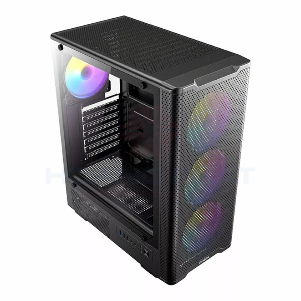 Vỏ Case Antec VX310 RGB Elite Mid Tower (Black) - 4 Fan RGB#5