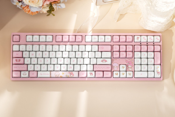  Bàn phím cơ AKKO 3108RF V3 My Melody Frost Pink (Hotswap/USB Type-C/Wireless/No Led)#6