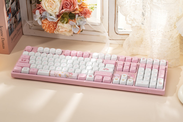  Bàn phím cơ AKKO 3108RF V3 My Melody Frost Pink (Hotswap/USB Type-C/Wireless/No Led)#6