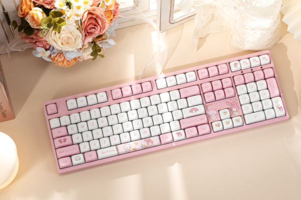  Bàn phím cơ AKKO 3108RF V3 My Melody Frost Pink (Hotswap/USB Type-C/Wireless/No Led)#6
