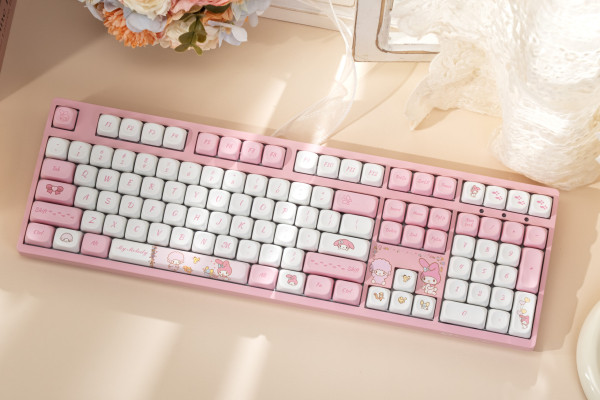  Bàn phím cơ AKKO 3108RF V3 My Melody Frost Pink (Hotswap/USB Type-C/Wireless/No Led)#6