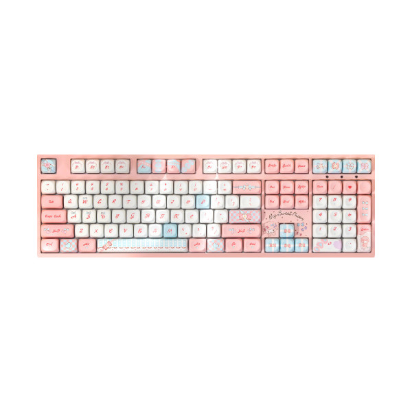 Bàn phím cơ AKKO 3108RF V3 Piano Sweet Frost Pink (Hotswap/USB Type-C/Wireless/No Led)