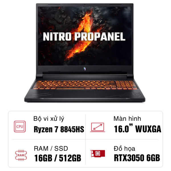 Acer Gaming Nitro ProPanel ANV16-41-R7EN (NH.QP2SV.004)