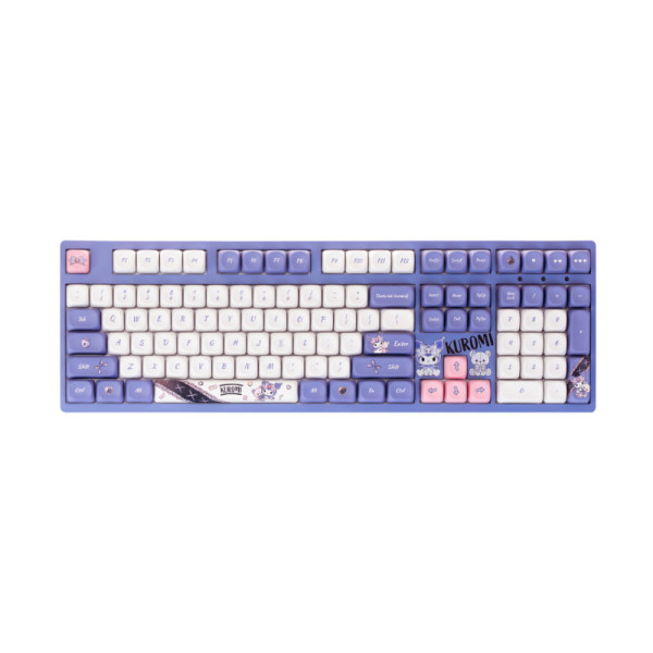 Bàn phím cơ AKKO 3108RF V3 Kuromi Frost Pink (Hotswap/USB Type-C/Wireless/No Led)