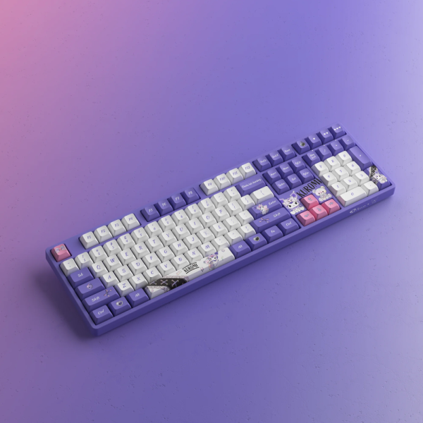 Bàn phím cơ AKKO 3108RF V3 Kuromi Frost Pink (Hotswap/USB Type-C/Wireless/No Led)#6