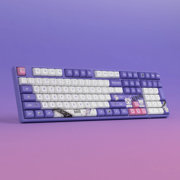 Bàn phím cơ AKKO 3108RF V3 Kuromi Frost Pink (Hotswap/USB Type-C/Wireless/No Led)#6