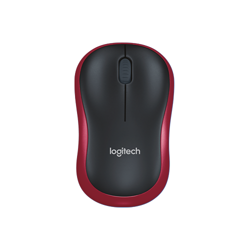 Mouse Logitech M185 Wireless (Viền đỏ)