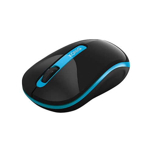 Mouse Konig KN515 wireless (Viền xanh)