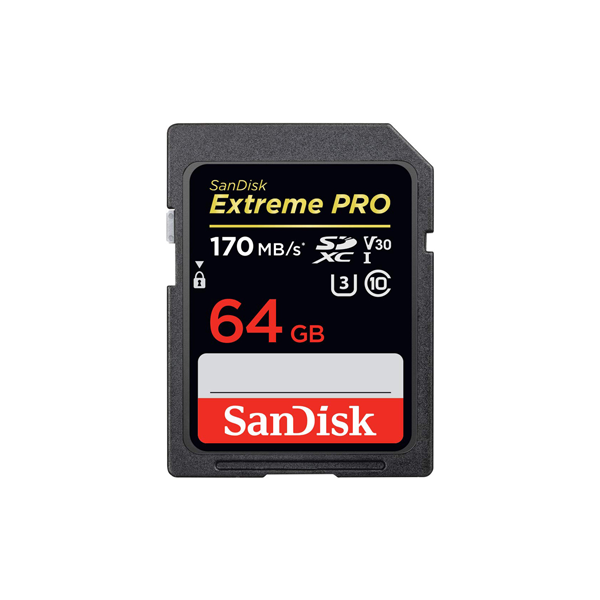 Thẻ nhớ SD SanDisk SDXC Extreme Pro 64GB (Read 170MB/s)