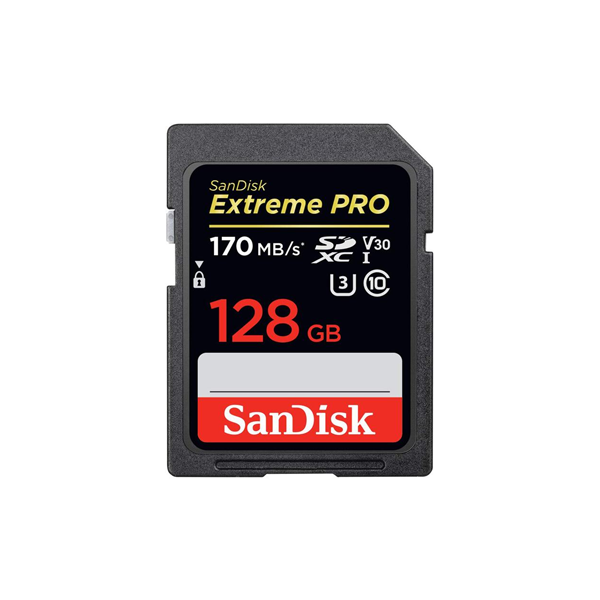 Thẻ nhớ SD SanDisk SDXC Extreme Pro 128GB (Read 170MB/s)