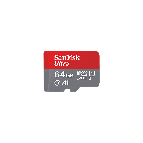 Thẻ nhớ SanDisk Ultra microSDXC, SQUAR, C10, A1, UHS-I,  64GB (100MB/s R)