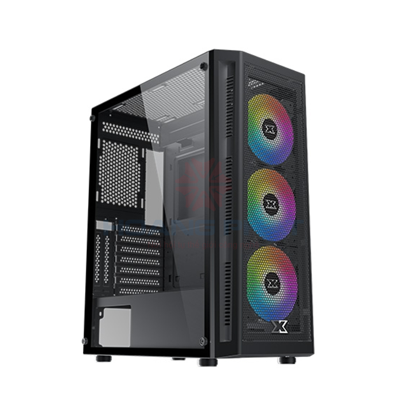 Vỏ Case Xigmatek Master X 3FX (EN46324) kèm 3 fan RGB