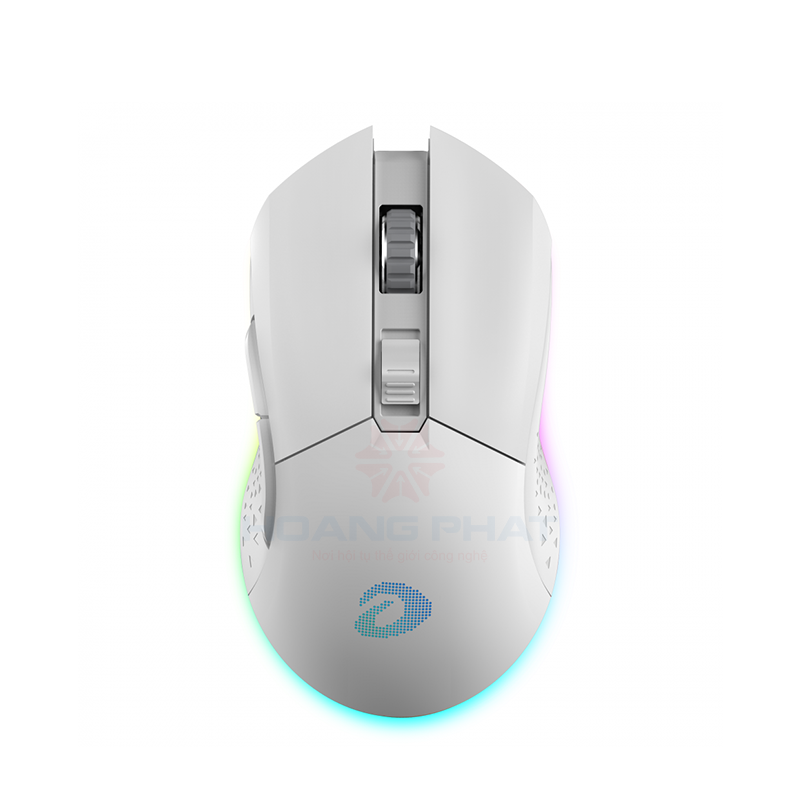 Mouse Dareu EM901 Wireless RGB - White