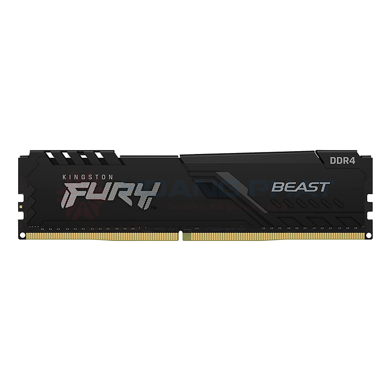 Ram Kingston Fury Beast 8GB (1x8GB) DDR4 Bus 3200Mhz Black (KF432C16BB/8)