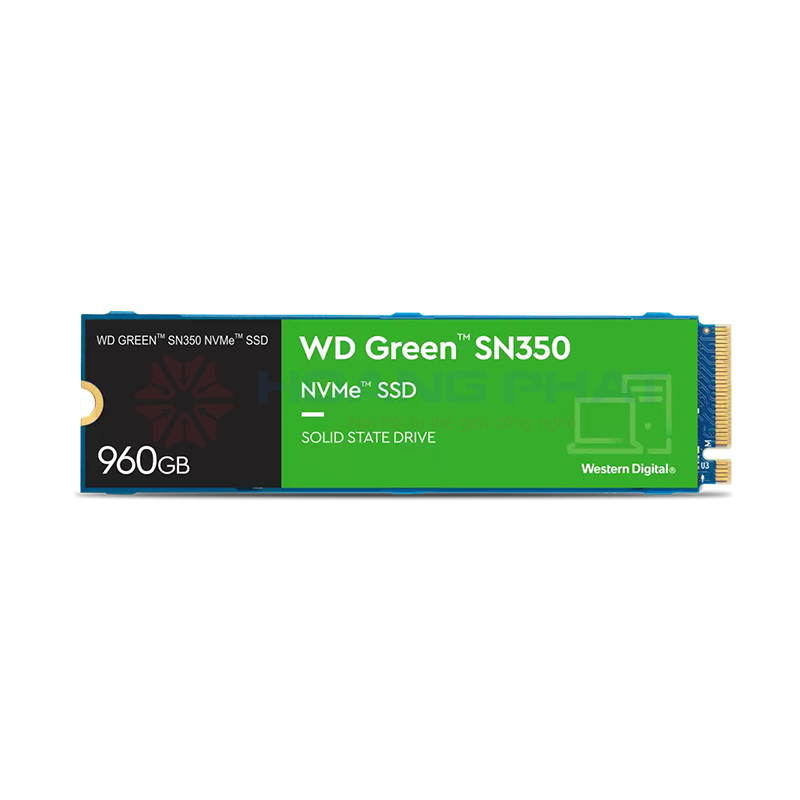 SSD Western Green 960GB SN350 NVMe PCIe Gen3x4 M2-2280 (WDS960G2G0C)