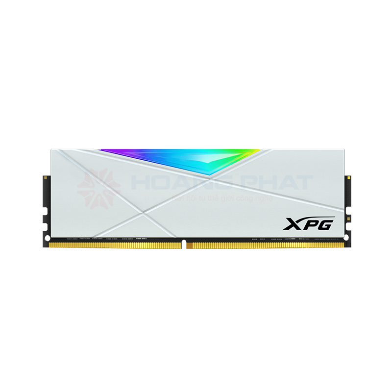 Ram Adata 16GB DDR4 Bus 3200Mhz XPG Spectrix D50 RGB White (AX4U320016G16A-SW50)