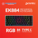 Bàn phím cơ Dareu EK884 RGB Blue Switch
