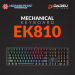 Bàn Phím cơ DareU EK810 Multi-Led Black Brown Switch
