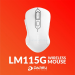 Mouse Dareu LM115G Wireless (White)